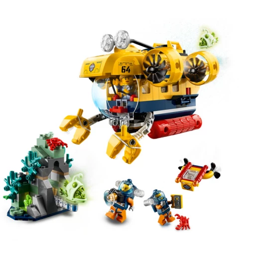 LEGO Ocean Exploration Submarine, 286 Pieces - ليجو - Image 3