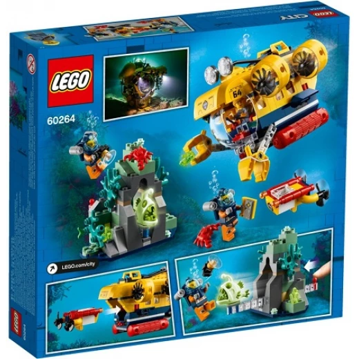 LEGO Ocean Exploration Submarine, 286 Pieces - ليجو - Image 2