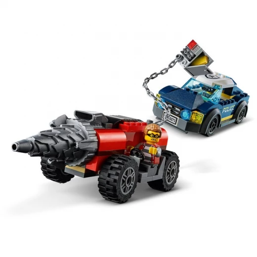 LEGO Elite Police Driller Chase, 179 Pieces - ليجو - Image 3