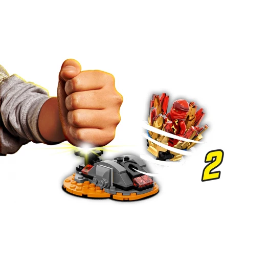 LEGO Ninjago Spinjitzu Burst - Kai Red Ninja Spinner Set, 48 Pieces - ليجو - Image 3