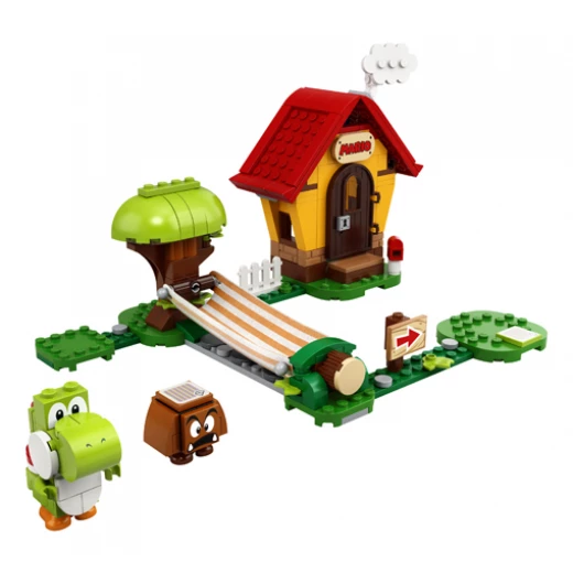 Mario’s House & Yoshi Expansion Set, 205 Pieces - ليجو - Image 2