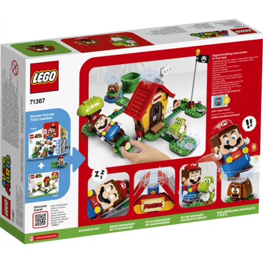 Mario’s House & Yoshi Expansion Set, 205 Pieces - ليجو - Image 3