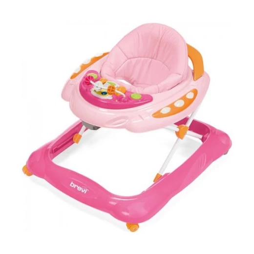 Brevi Baby Walker Skylab, Pink Brevi Baby Walker Skylab, Pink