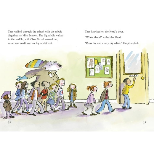Collins Big Cat – Class Six and the Very Big Rabbit - كولينز بيج كات - Image 2