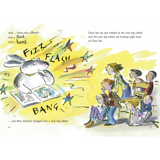 Collins Big Cat – Class Six and the Very Big Rabbit - كولينز بيج كات - Image 3