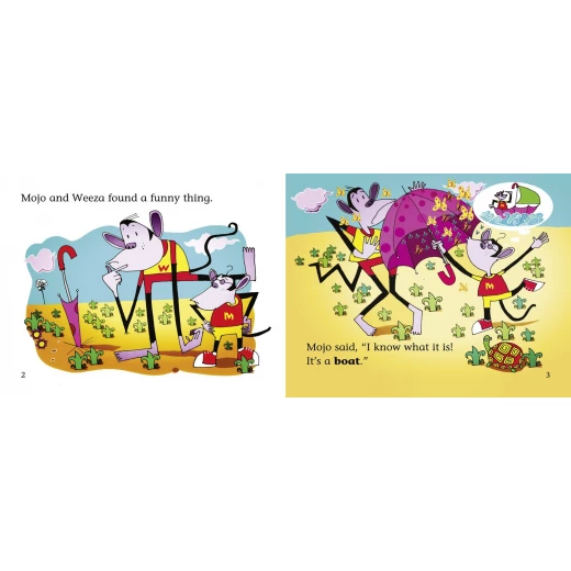 Collins big cat - Mojo and Weeza and the Funny Thing - كولينز بيج كات - Image 4