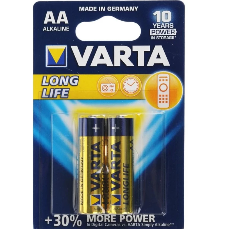 VART LONGLIFE EXTRA AA X2 - VARTA