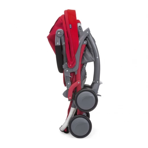 Chicco Simplicity Baby Stroller  0m+, Red - تشيكو - Image 2