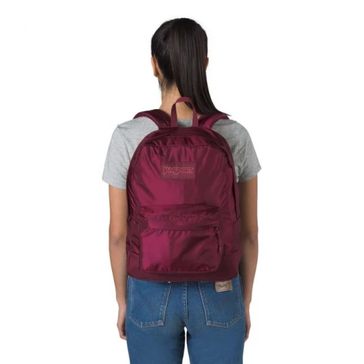 JanSport Mono Superbreak Backpack, Russet Red - جان سبورت - Image 4