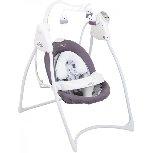 GRACO Lovin Hug Swing W/Plug Block Party GRACO Lovin Hug Swing W/Plug Block Party