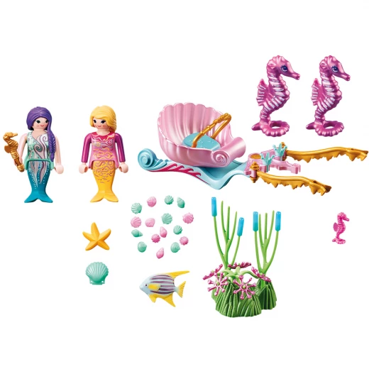 Playmobil Starterpack Seahorse Carriage 47 Pieces For Children - Playmobil - Image 3