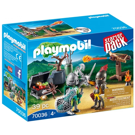 Playmobil Starterpack Knight's Treasure Battle 39 Pcs For Children Playmobil Starterpack Knight's Treasure Battle 39 Pcs For Children