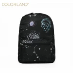 Colorland the Kids Backpack, Black - كولورلاند
