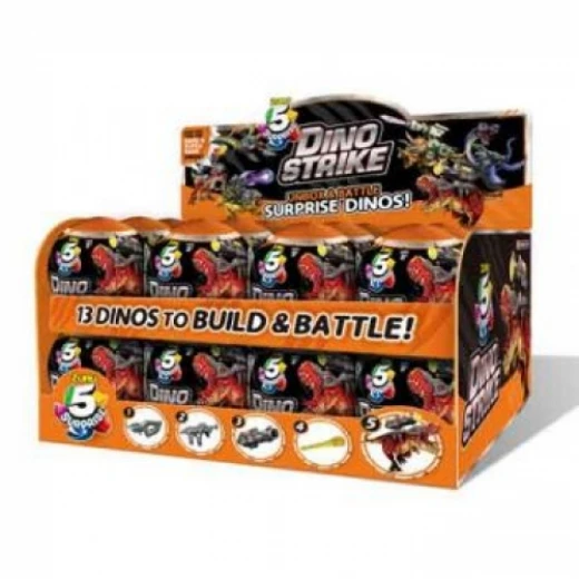 ZURU 5 Surprise Dino Strike Mystery Capsule Collectible Toy (1 Pack) - زورو - Image 3