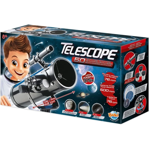 Buki Kids Beginner Telescope 50 activities Buki Kids Beginner Telescope 50 activities