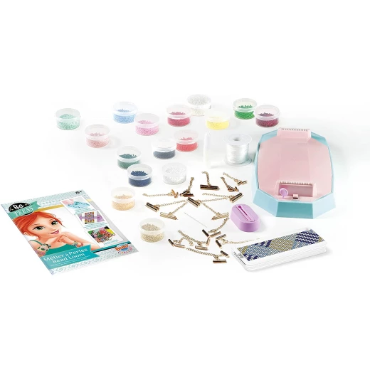 Buki BeTeens Girls Beading Loom Kit with Clasps, Seed Beads, Patterns - بوكي - Image 2