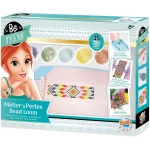 Buki BeTeens Girls Beading Loom Kit with Clasps, Seed Beads, Patterns - بوكي