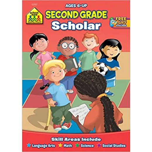 School Zone - Second Grade Scholar Ages 6-up School Zone - Second Grade Scholar Ages 6-up