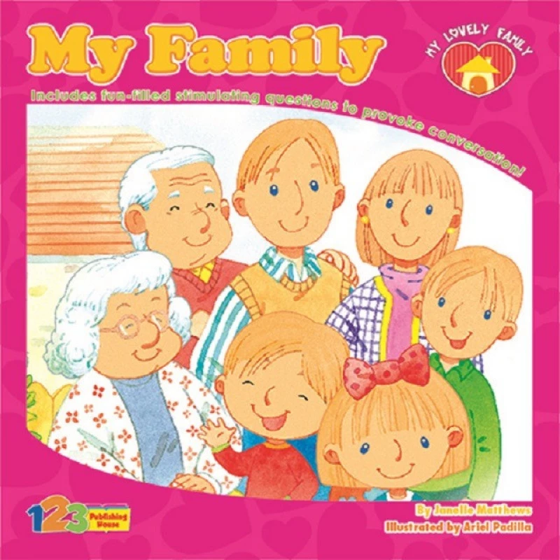 My Lovely Family Series My Family Book - 1 2 3 ببلشنج هاوس