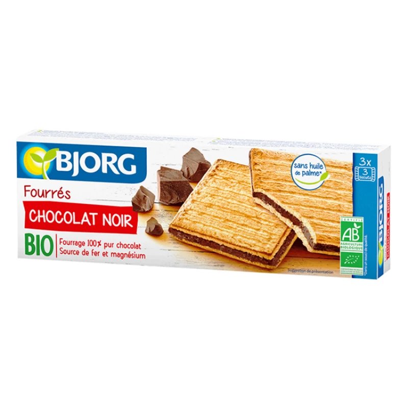 bjorg Dark chocolate filled - 150 g - بي جورج