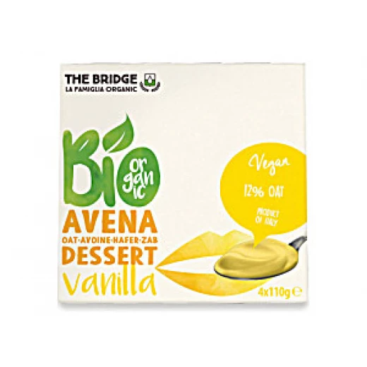 BRDG Org Oat Vanilla Dessert 4*110g