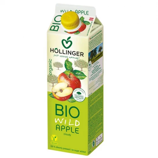 Hollinger Organic Juice Wild Apple Flavor 1 Liter Hollinger Organic Juice Wild Apple Flavor 1 Liter
