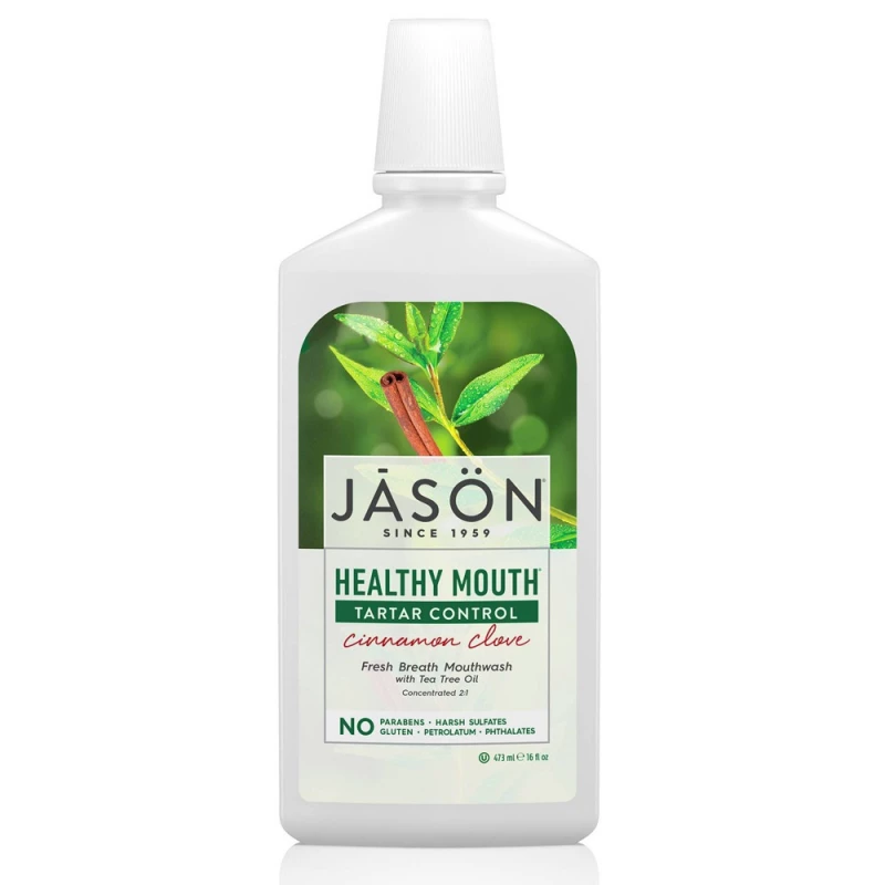 JSN Healthy Mouth Cinnamon Clove 473ml - جاسون