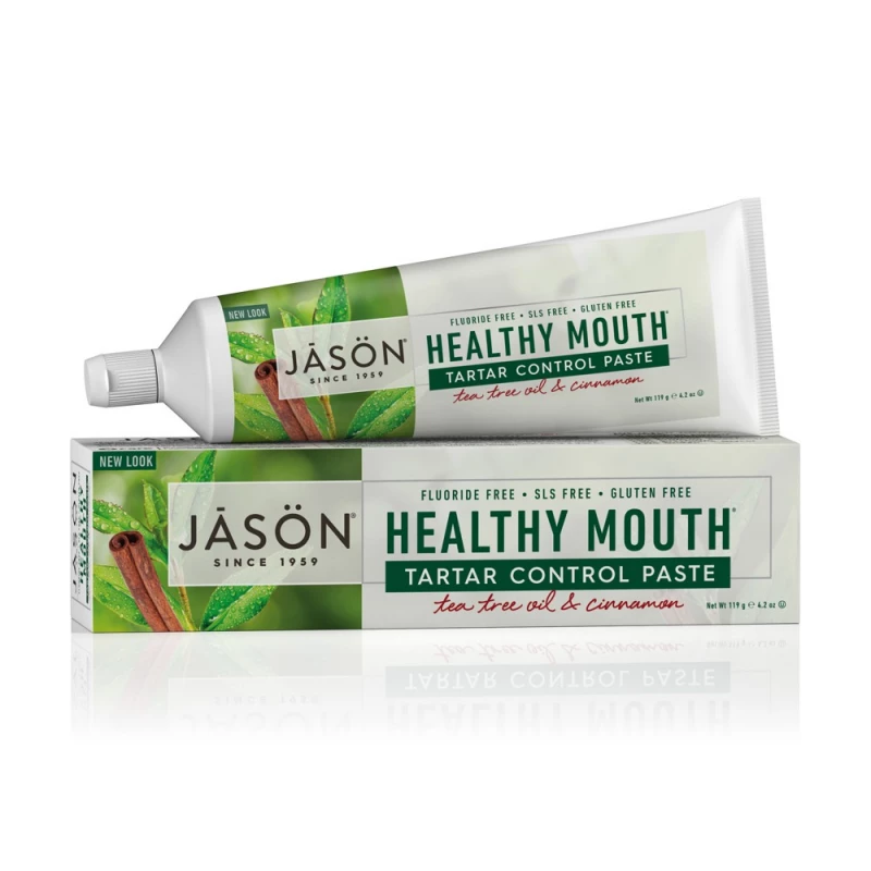 Jason Naturals Tea Tree Oil & Cinnamon Toothpaste 119g - جاسون