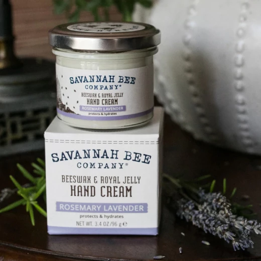 Savannah Bee Company Hand Cream Lavender with Royal Jelly 96g Savannah Bee Company Hand Cream Lavender with Royal Jelly 96g