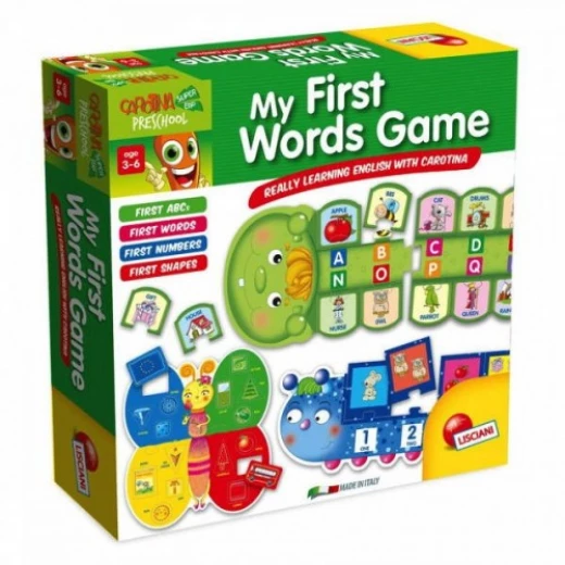 Lisciani Carotina Plus My First Words Game Lisciani Carotina Plus My First Words Game