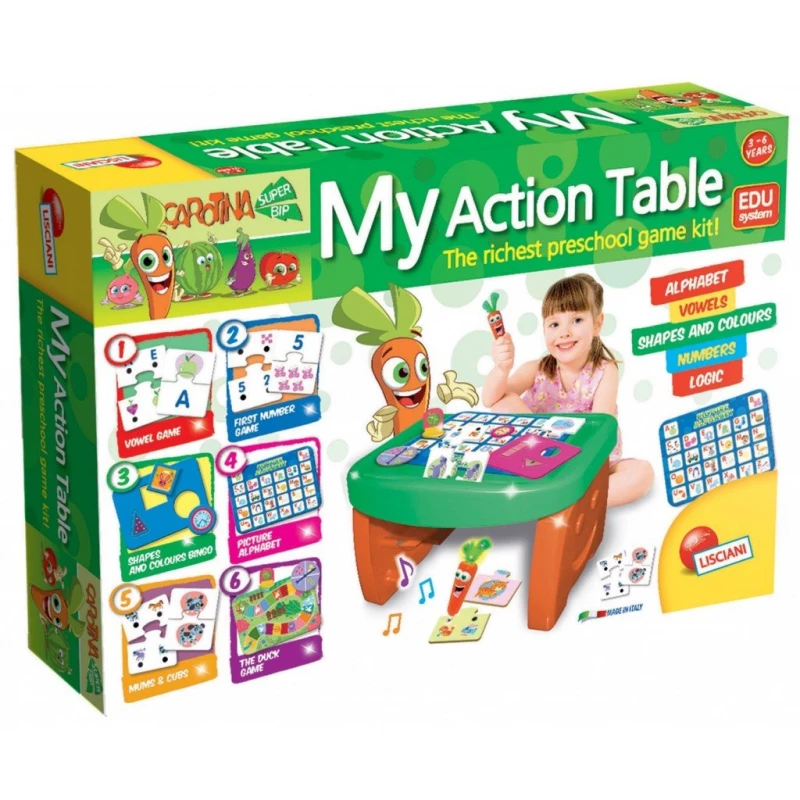 Lisciani Edusystem Carotina My Action Table - ليشياني