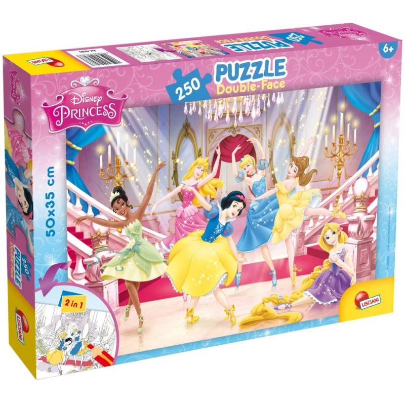 Lisciani Double-sided puzzle 250 Princesses - ليشياني