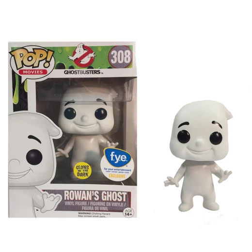 Funko "Pop! Movies: Ghosbusters: Rowan’s Ghost (Glow in The Dark Exclusive) Funko "Pop! Movies: Ghosbusters: Rowan’s Ghost (Glow in The Dark Exclusive)