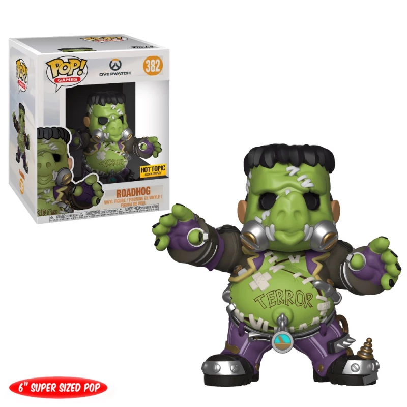 Funko  Pop! Games: Overwatch - 6" Junkensteins Monster Roadhog (Exc) - فانكو