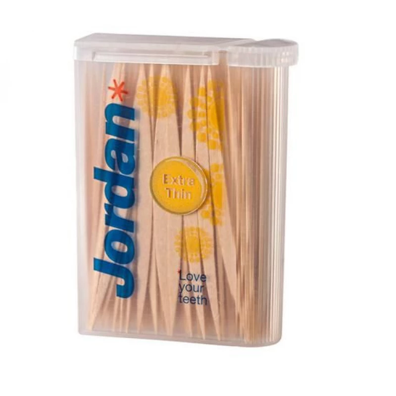 Jordan Dental Sticks Double Ended Extra Thin, 100 units - Jordan
