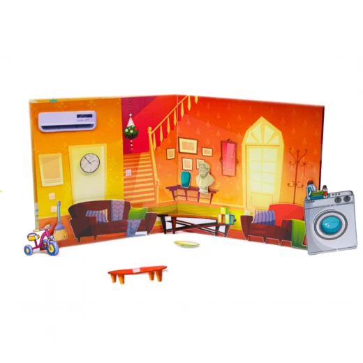 Babbelyo Interactive Educational Book for Kids Aged 4-10: 10 Engaging Activities Promoting Responsibility, Housework Participation, and Fun Learning, Measuring 22cm x 22cm Babbelyo Interactive Educational Book for Kids Aged 4-10: 10 Engaging Activities Promoting Responsibility, Housework Participation, and Fun Learning, Measuring 22cm x 22cm