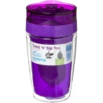 Sistema Twist Sip Tea To Go Travel Mug With Filter, Purple - سيستما