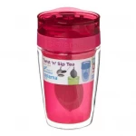 Sistema Twist Sip Tea To Go Travel Mug With Filter, Red - سيستما