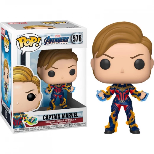 Funko Pop! Marvel: Endgame - Captain Marvel w/New Hair