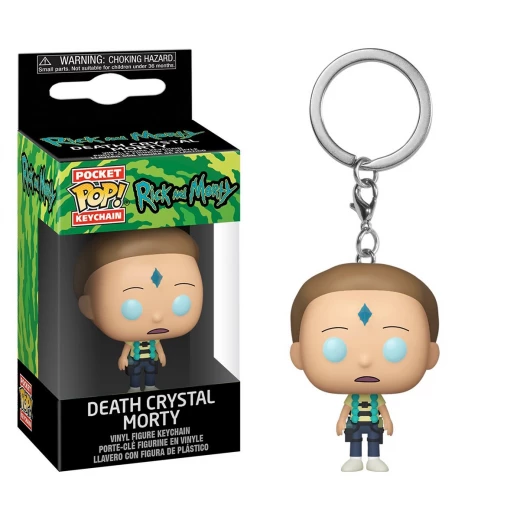 Funko Pop! Keychain: Rick & Morty - Floating Death Crystal Morty Funko Pop! Keychain: Rick & Morty - Floating Death Crystal Morty