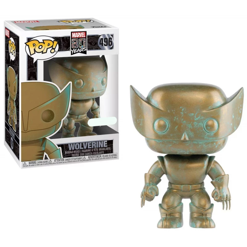 فانكو بوب! فينيل حصري- POP Marvel: Marvel 80th - Wolverine (PT) (Exc) - فانكو