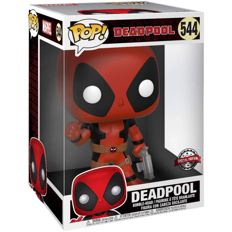 Funko Pop! Marvel: Deadpool- 10" Deadpool ThumbsUp (RD) (Exc) - فانكو