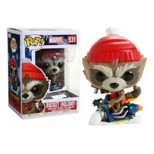 Funko Pop! Marvel: Holiday - Rocket Funko Pop! Marvel: Holiday - Rocket