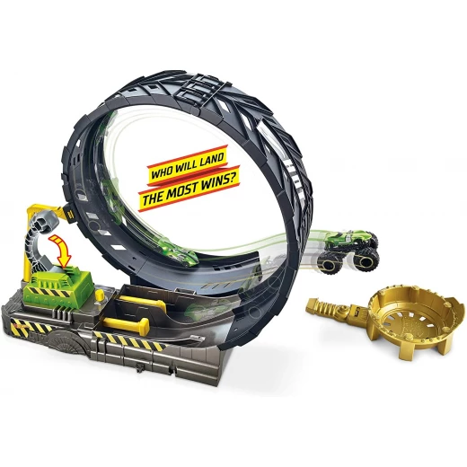 Hot Wheels Monster Truck Epic Loop Challenge Play Set with Truck and Car - هوت ويلز - Image 5