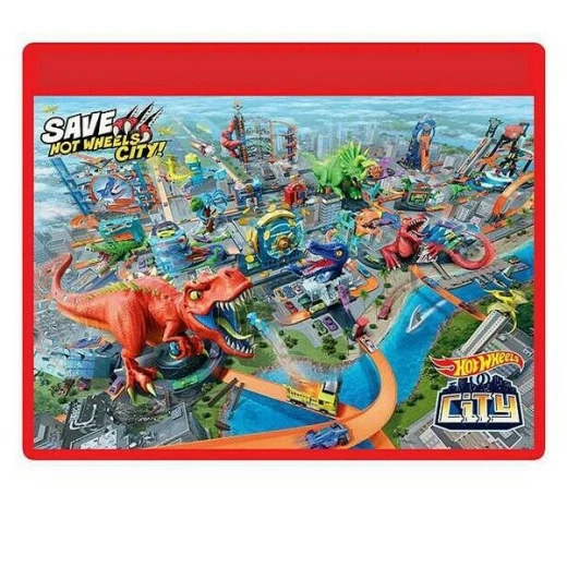 Hot Wheels T-Rex Rampage Play Set - هوت ويلز - Image 2