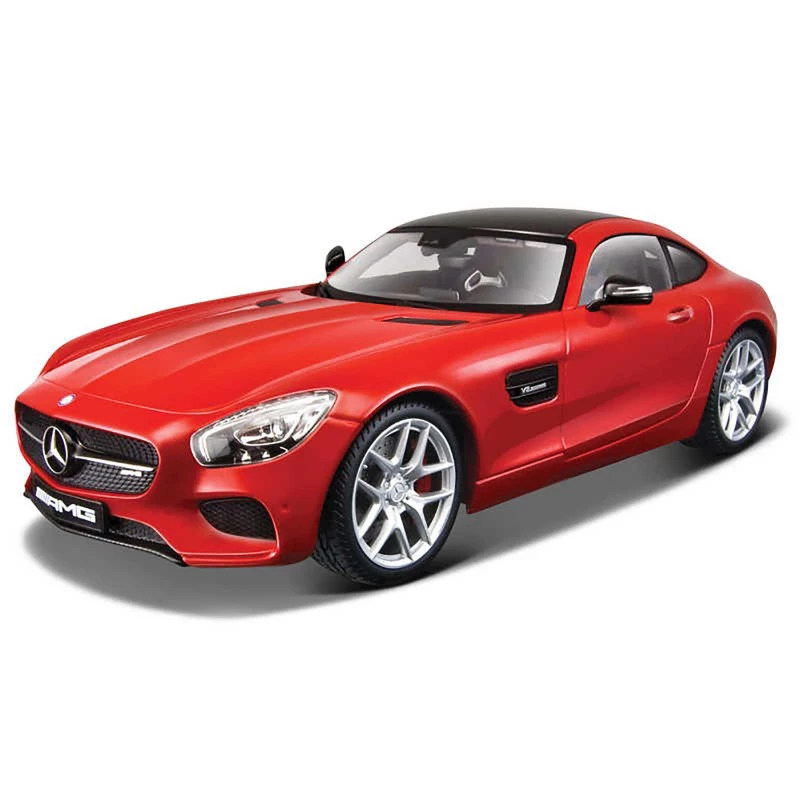 MERCEDES AMG GT RED EXCLUSIVE EDITION 1/18 DIECAST MODEL CAR BY MAISTO - مايستو