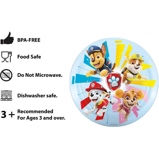 Zak Designs Paw Patrol Boy Plate-Bowl-Tumbler 3pc Window Box - زاك ديزاينز - Image 7