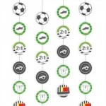 Amscan - Kicker Party Hanging String Decorations - أمسكان