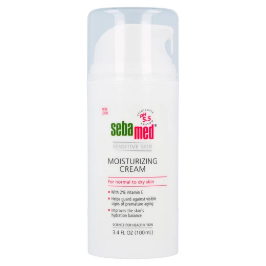 Sebamed Moisturizing Face Cream W/ Pump - 100 Ml Sebamed Moisturizing Face Cream W/ Pump - 100 Ml