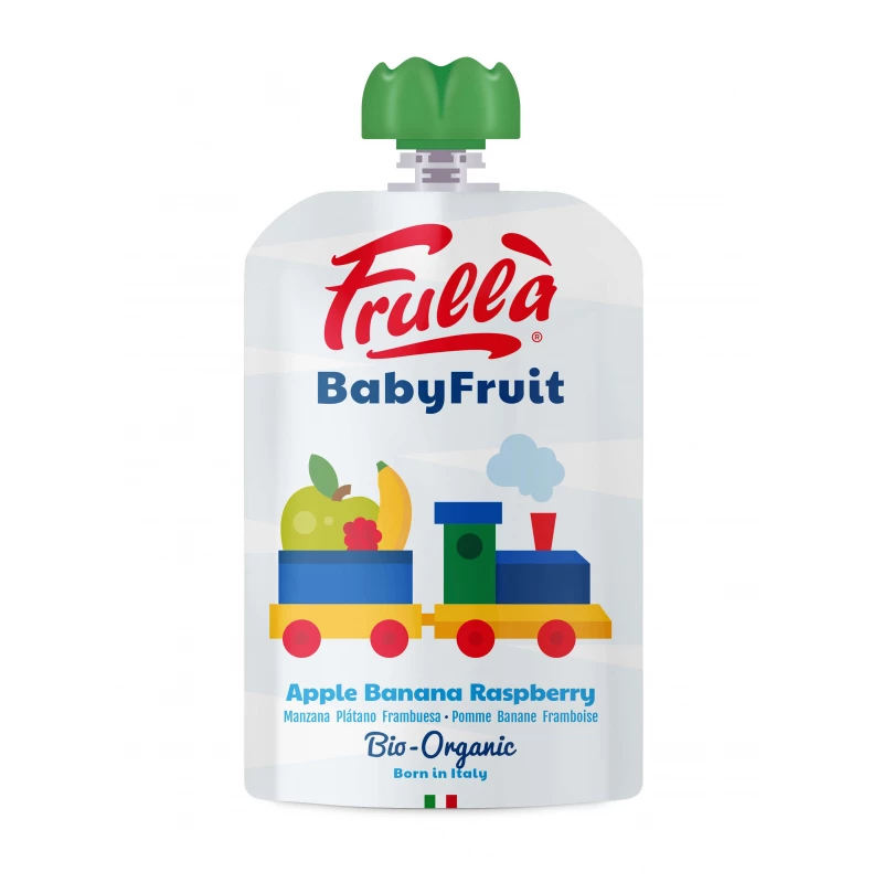 Natura Nuova Organic Apple, Banana & Raspberry, 100 g - ناتشورا نوفا